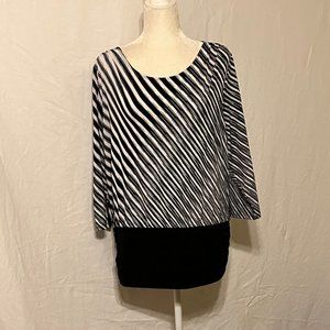 Chico's Striped Top ~ Size Small But Runs Big